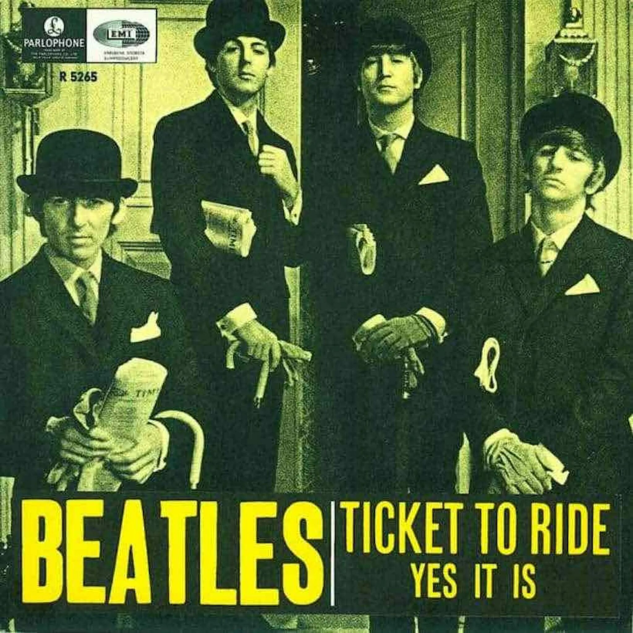 Cover beatles. Сингл the Beatles. The Beatles 1965. The Beatles - ticket to Ride 1965. Ticket to Ride Beatles.