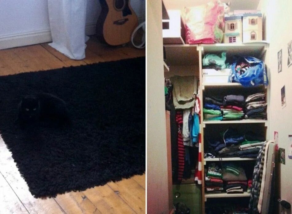 Не могу найти кота тут слишком темно