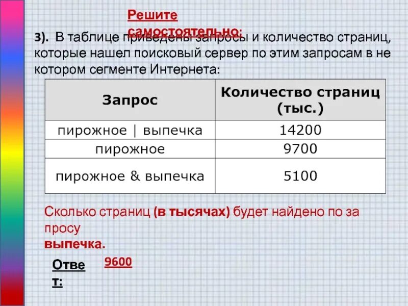 Отыщите страницы
