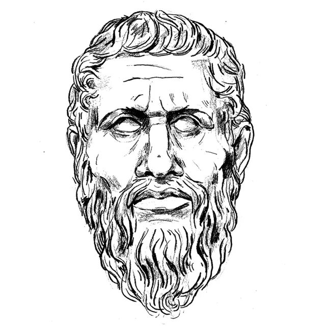 портрет древнего мыслителя. портрет древнего мыслителя аристотеля. портрет древнего мыслителя. как нарисовать древнего мыслителя. греческие мудрецы.