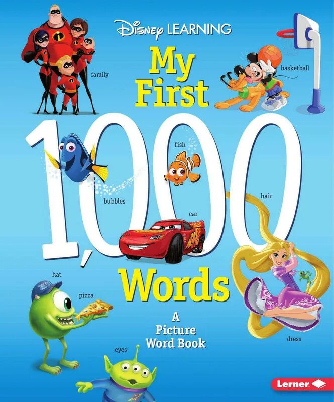 My first page. Disney learning. disney word book. disney english my first picture dictionary. the giant walt disney word book.