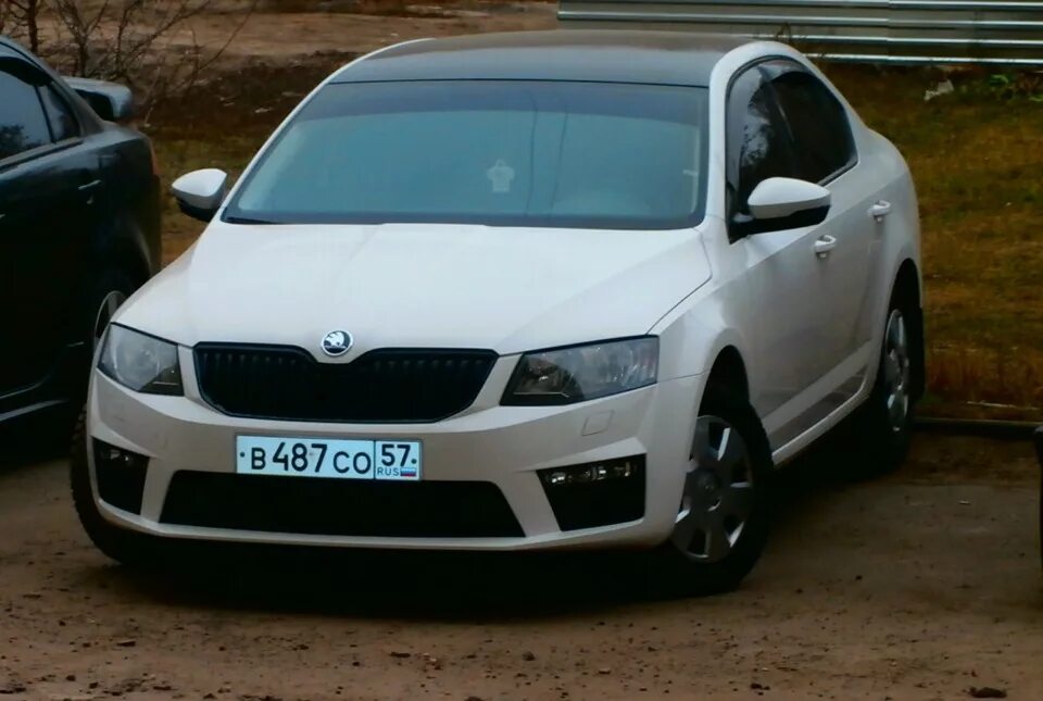 Skoda octavia rs a7 бампера. Бампер Skoda Octavia RS.