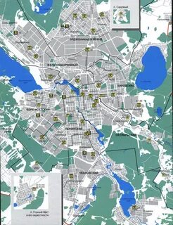 Екатеринбург схема районов