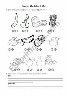 Ann hardly likes fruit and vegetables