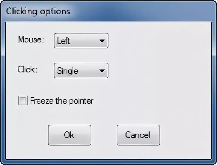 Option click