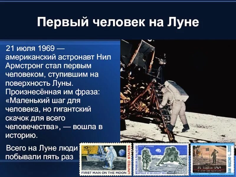 1969 Первый человек на Луне. Первые люди на Луне. На поверхность луны первый человек