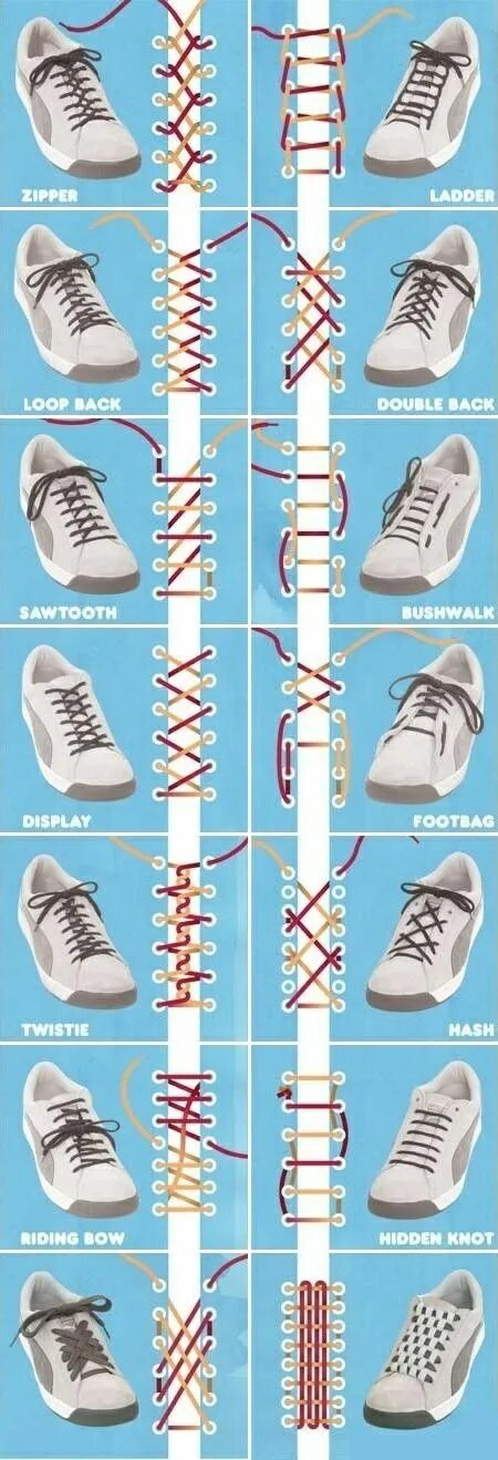 Шнуровка кроссовок hidden Knot. Зашнуровать кроссовки поэтапно. Красивая шнуровка ботинок. Шнуровка "кеды". Как завязать шнурки по шагово