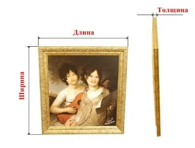 Длина картины