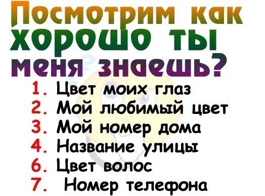 Тест на сколько сильно вы сломаны. Вопросы как хорошо ты меня знаешь. Вопросы на сколько хорошо ты знаешь меня. Вопросы парню насколько хорошо он меня знает. Вопросы на сколько ты меня знаешь.