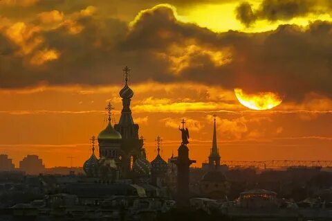 Купол на закате