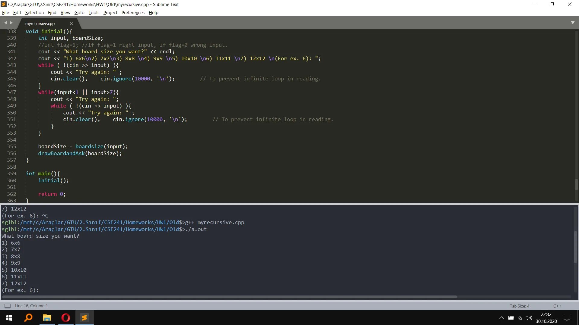 Bash wsl