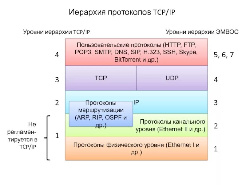 Модели взаимодействия прикладной программы и рпв. Иерархия протоколов. Иерархия протоколов tcp/ip. Интерфейс. Иерархия протоколы ацп.