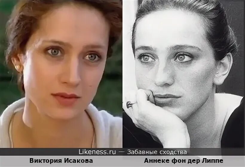 Виктория Исакова и Мария Мазепа :: Забавные сходства