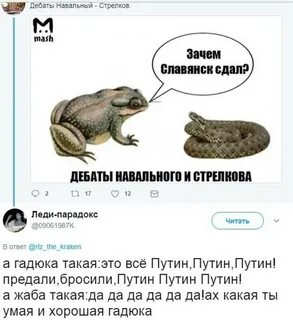 Жаба и гадюка