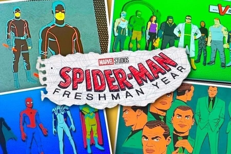 Человек паук 2025 дата. Spider man freshman year. человек-паук: первый год. spider-man freshman year norman osborn ecpozito. человек паук на фоне города арт.