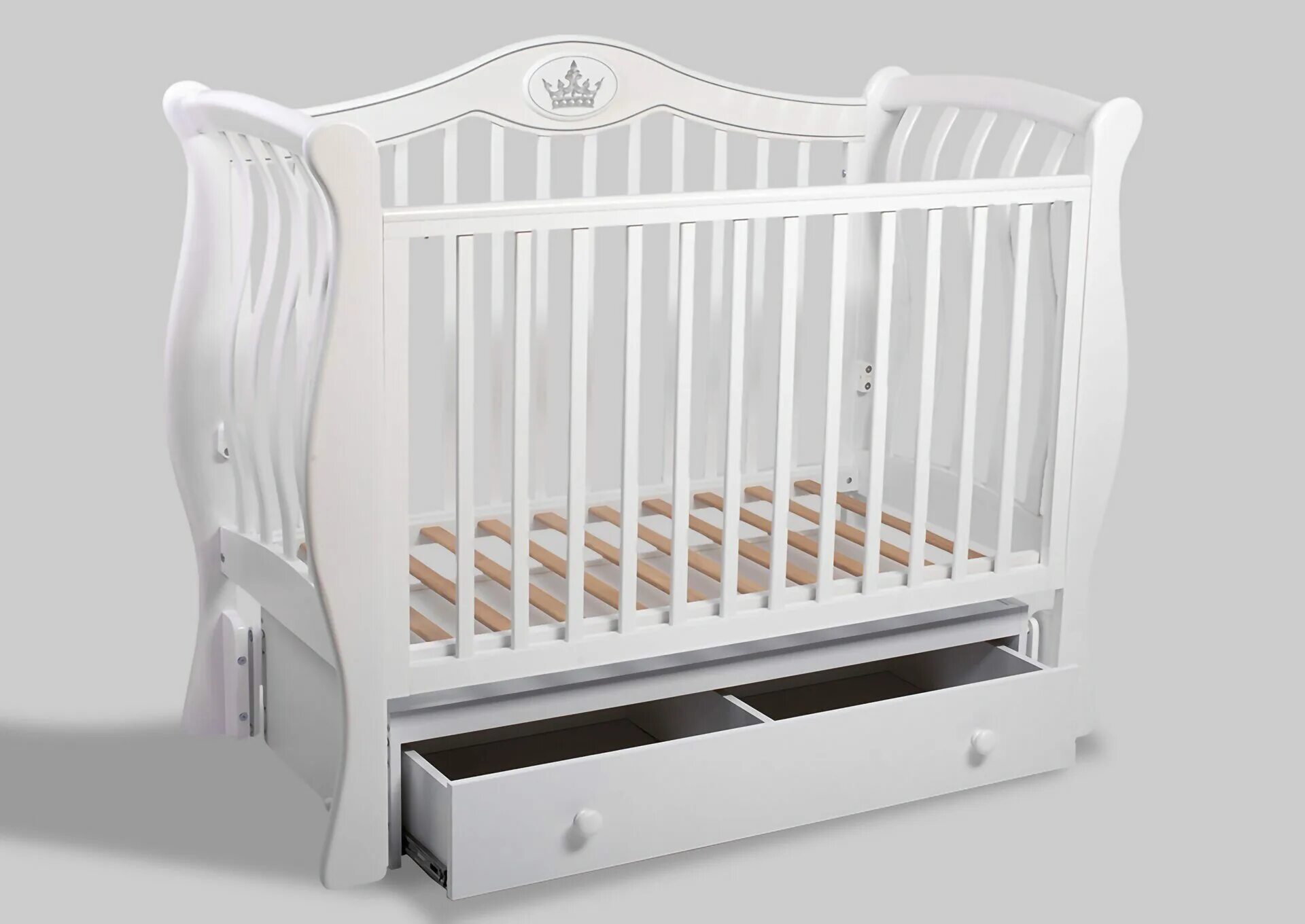 Baby luce кроватка лучик. кроватка с короной для новорожденного. кровать детская "корона". кроватка с короной для новорожденного. кроватка румина корона.