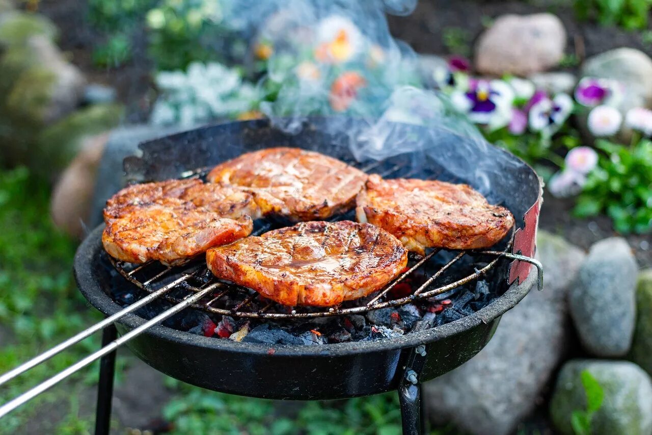 Рыба барбекю. Жареная на гриле. Барбекю мясо. Грудка индейки на гриле. Жареная на гриле.