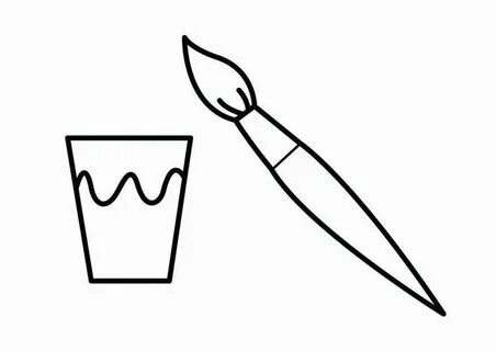 Coloring brush