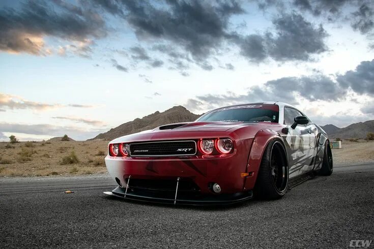 Download wallpaper 3840x2400 dodge challenger, dodge, car, black, tailights, nig