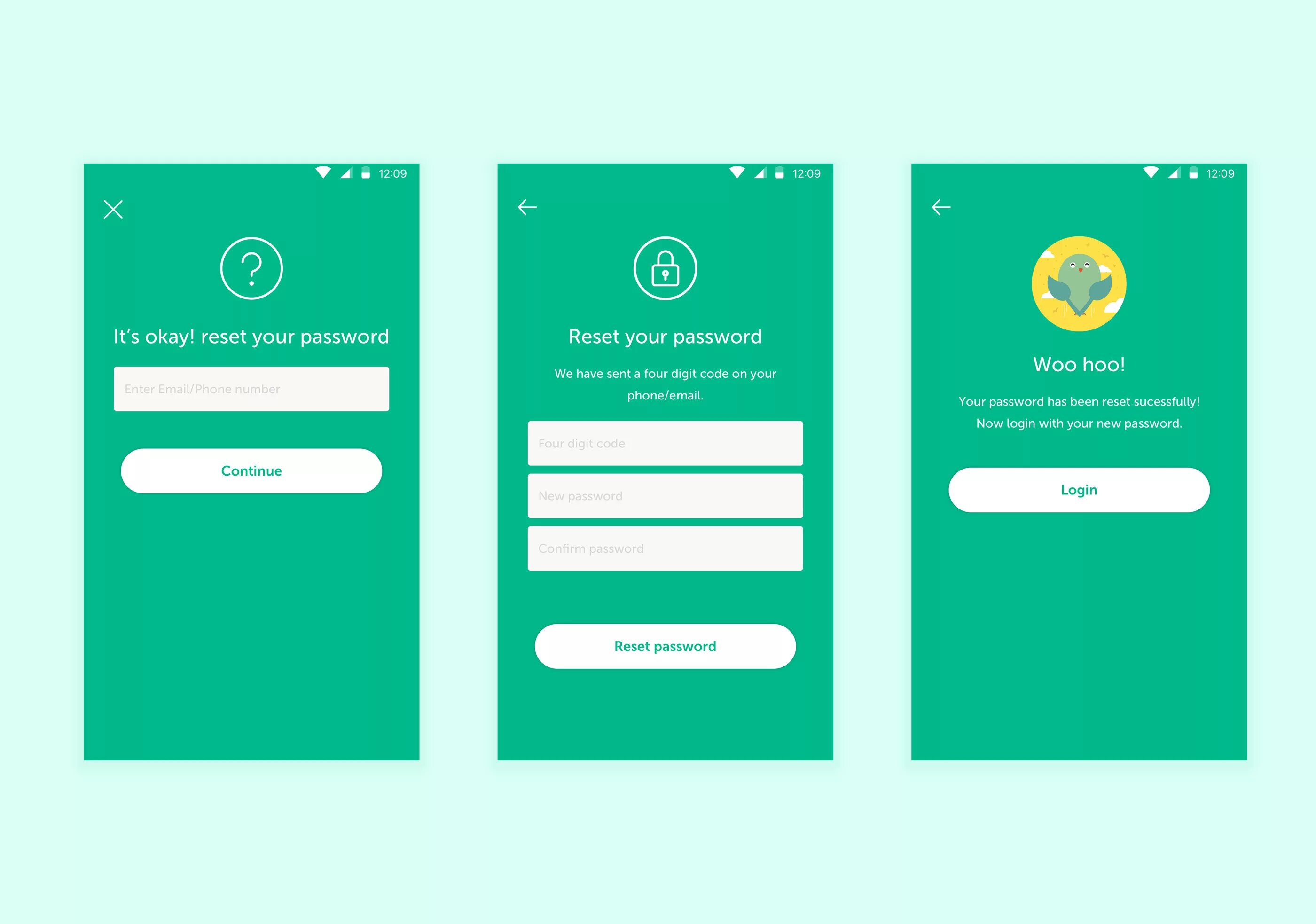 Password page