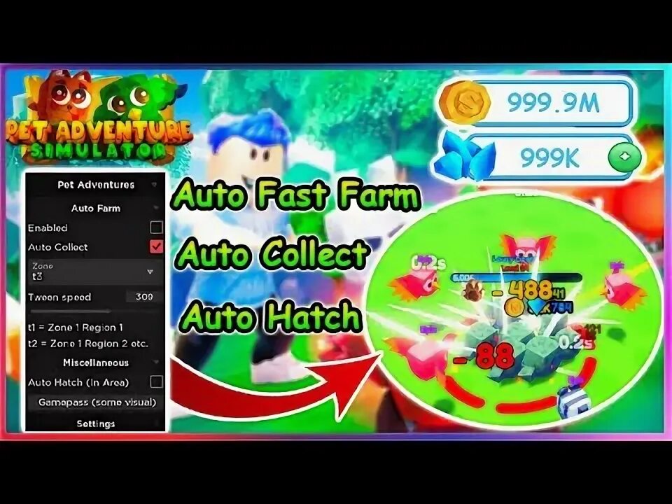 Auto collect script. Auto hatch roblox.