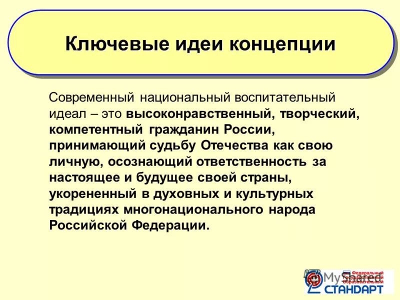 Ответственность за настоящее и будущее. Социальный идеал личности в воспитательных концепциях. Современный национальный воспитательный идеал определяется:. Современный национальный идеал. Ответственность за настоящее и будущее.