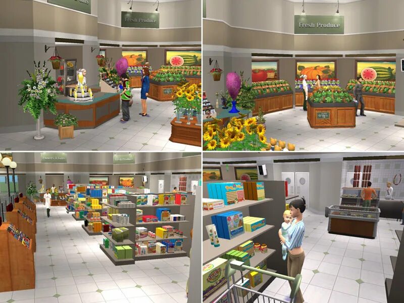 Продуктовый магазин симс 3. Sims 4 grocery store. Sims 4 магазин. Продуктовый магазин в симс 4. Sims 4 мод торговый центр.