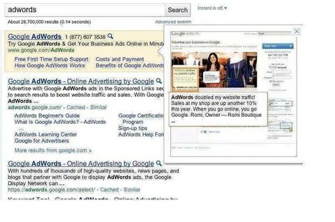 Search preview