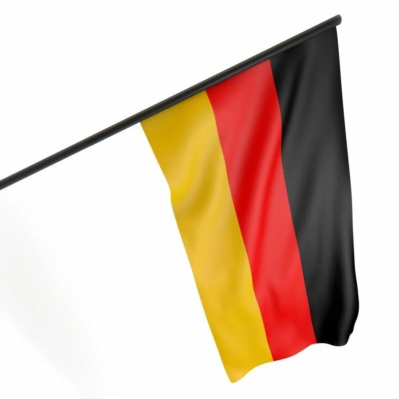 Флаг Германии. Флаг ФРГ на флагштоке. Германские флажки. Маленький флажок Германии.