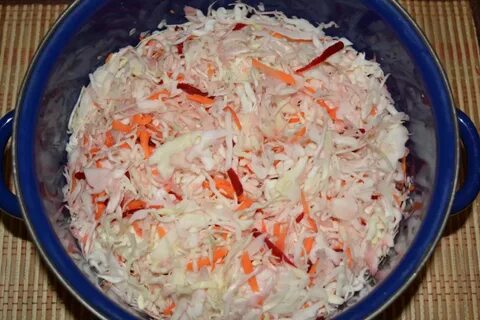 Маринованная капуста пошагово быстрого приготовления