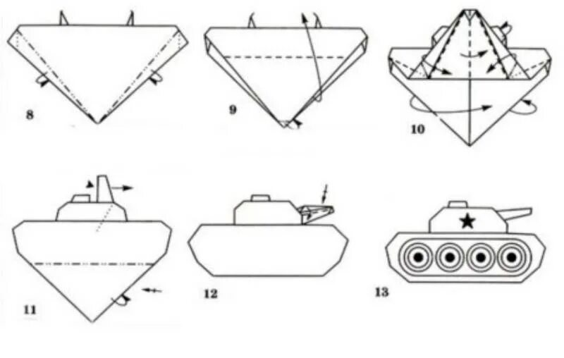 Оригами танк т 34. Оригами из бумаги танк т-34 схема. Макет бумажного танка. Макет танка из бумаги для детей. Танк своими руками легко