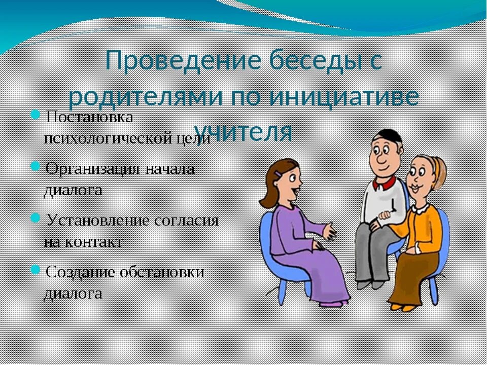 Беседы социального педагога с детьми. Беседа педагога с родителями. Техника ведения беседы. Индивидуальные беседы с родителями. Беседа учителя с родителями.