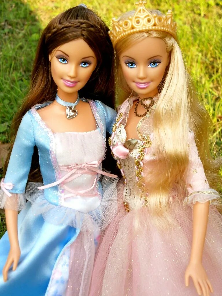 Barbie принцесса и нищенка кукла.