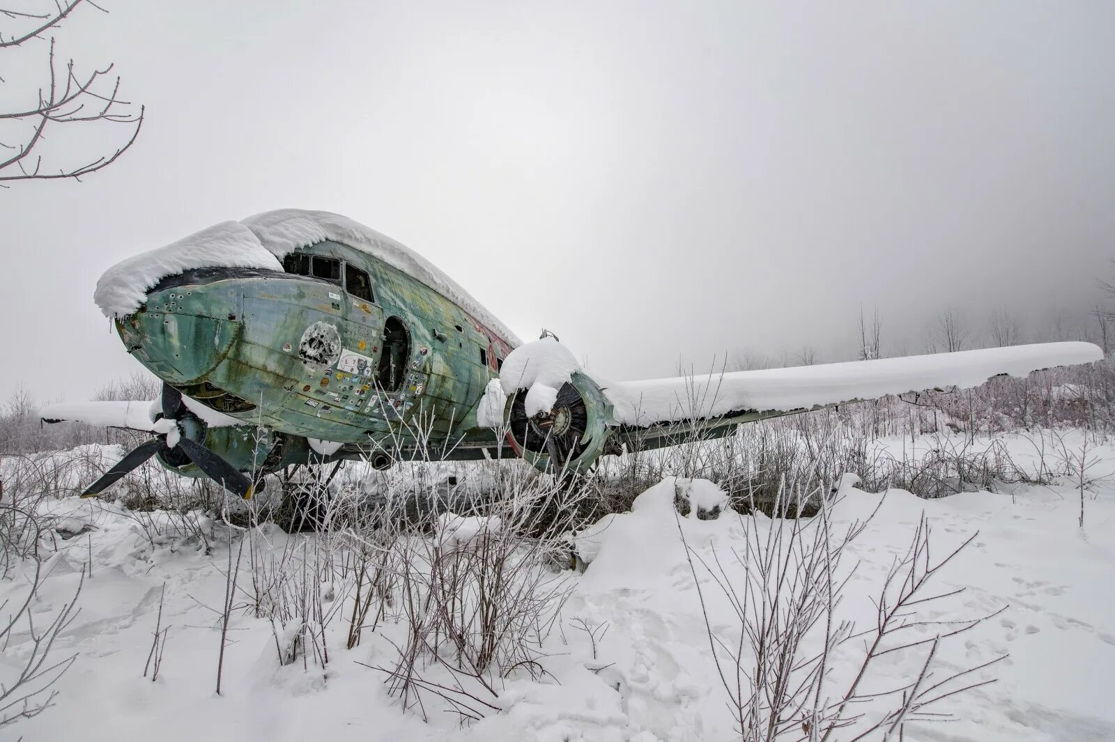 Broken plane