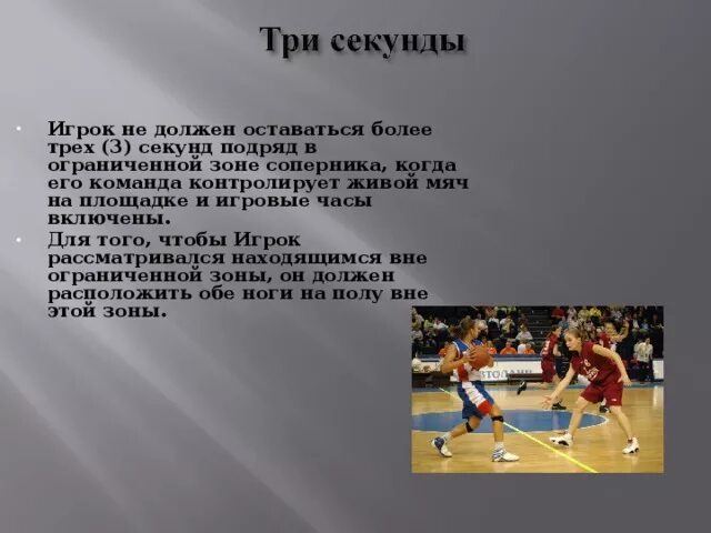 Сколько секунд на атаку в баскетболе. 3 Секунд в баскетболе. Три секунды в баскетболе. Живой мяч в баскетболе. Зона трех секунд в баскетболе.