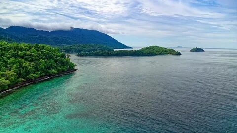 Two large islands
