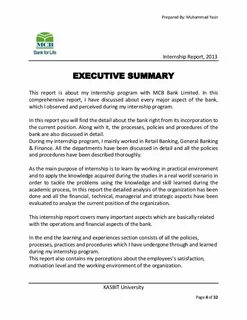 Report attached
