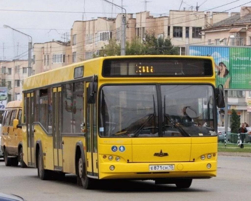 Автобусы Саранск. Общественный транспорт Саранск. Автобус Саранск фото. 7 Автобус Саранск.