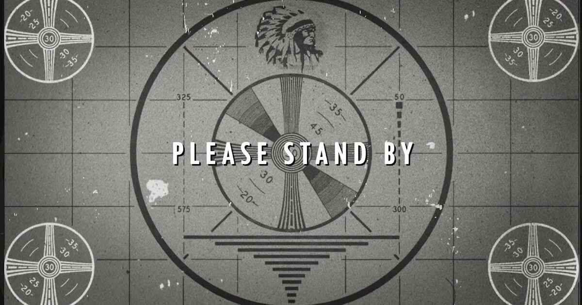 Please Stand by Fallout. Фоллаут 4 please Stand by. Please Stand by Fallout 3. Экран please Stand by.