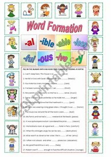 English exercises word