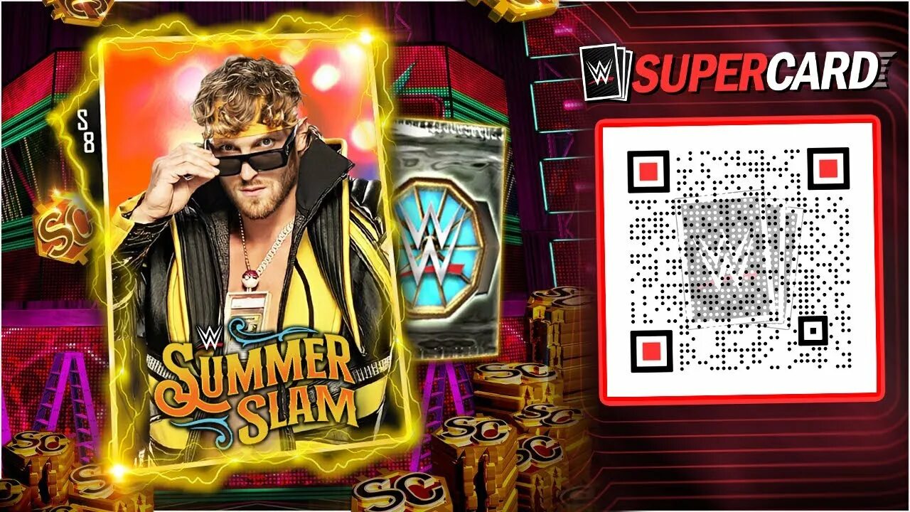 WWE SUPERCARD QR code. WWE SUPERCARD QR код. WWE SUPERCARD QR code 2023. QR коды WWE SUPERCARD 2023. Qr код 2023