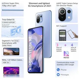 Mi 12 lite 5g характеристики