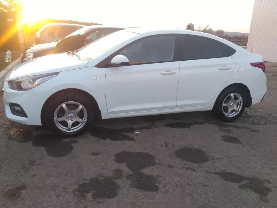 Диски r15 солярис фото Шины летние Nexen 185/65 R15, литые диски LS 6Jx15 4x100. Б/у 18 000 ₽ в городе