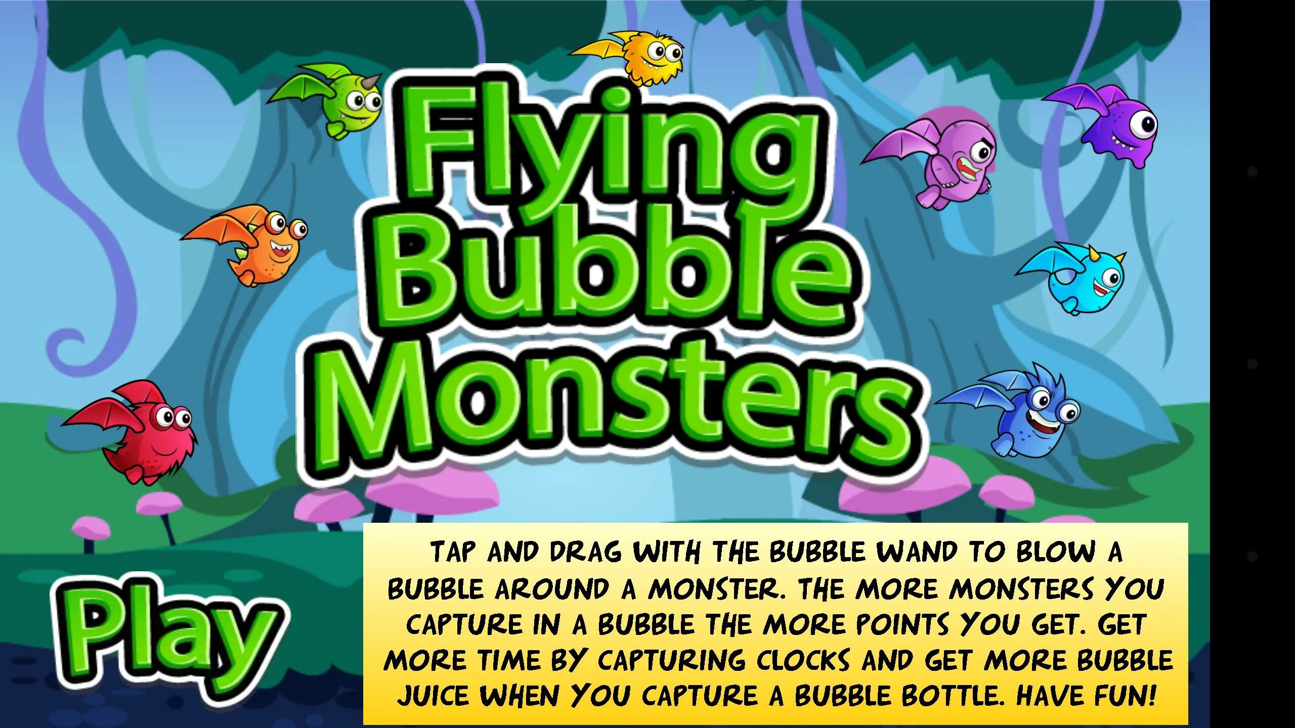 Поймай монстра игра. Игра догнать пузырь. Bubble Bobble Monster. Bubble Flying.