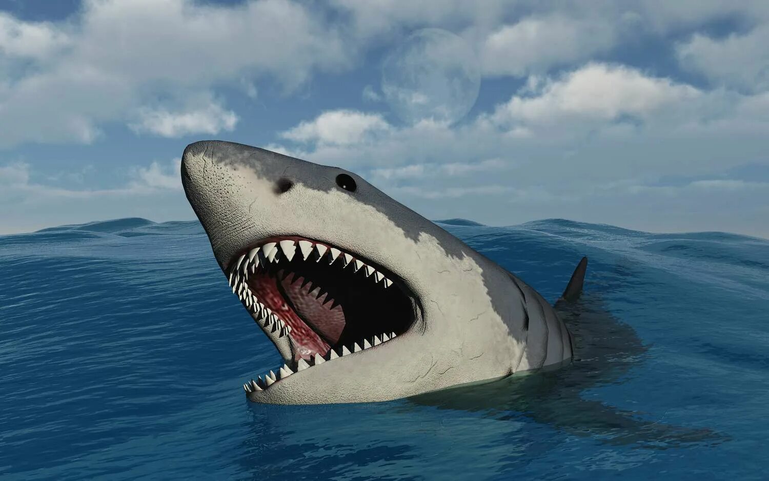 Megalodon fisch