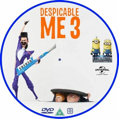 Despicable me 3 (2017) Cover. Кайл Балда.