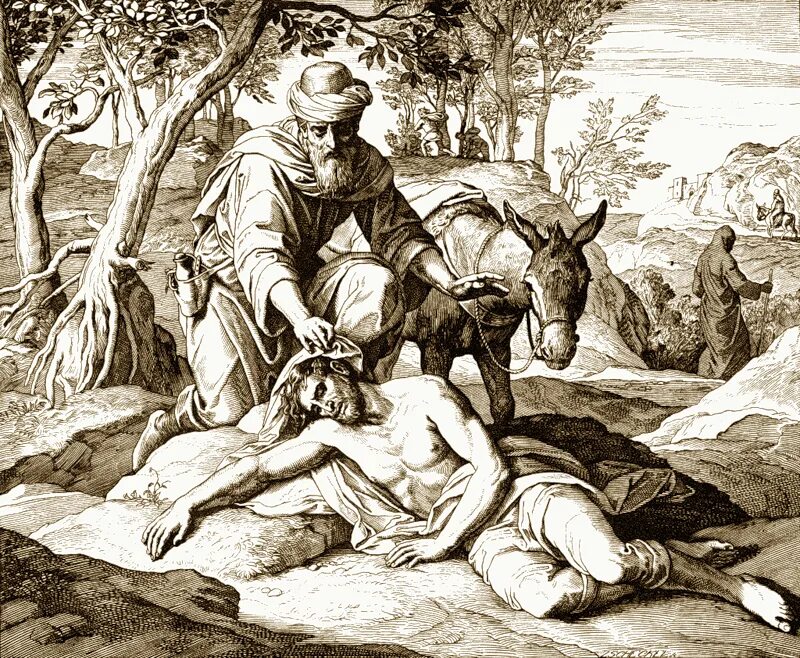 Авраам и исаак картина. Христианское милосердие. Иисус и нищие. Юлиус шнорр фон карольсфельд притча о милосердном самарянине. Милосердный самарянин икона.