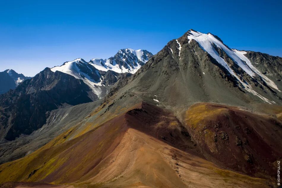 Священная трехглавая вершина белуха (алтай). Северо чуйский хребет с чуйского тракта. Катон-карагайский район. Белуха восточный казахстан. Чуйский тракт долина горы актру.