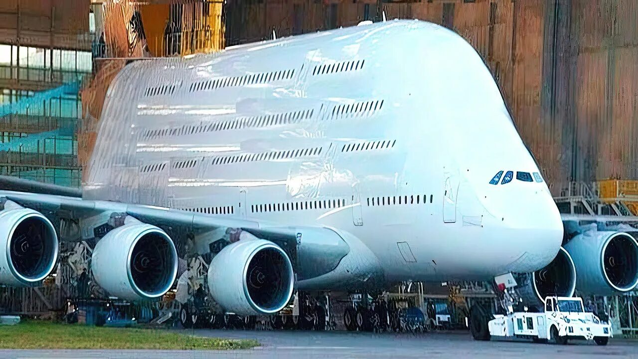 Airbus a380 и ан 225. Ан-225 мрия. Самый большой грузовой самолет в мире. Ан 225 разгрузка. Гигантские самолеты.