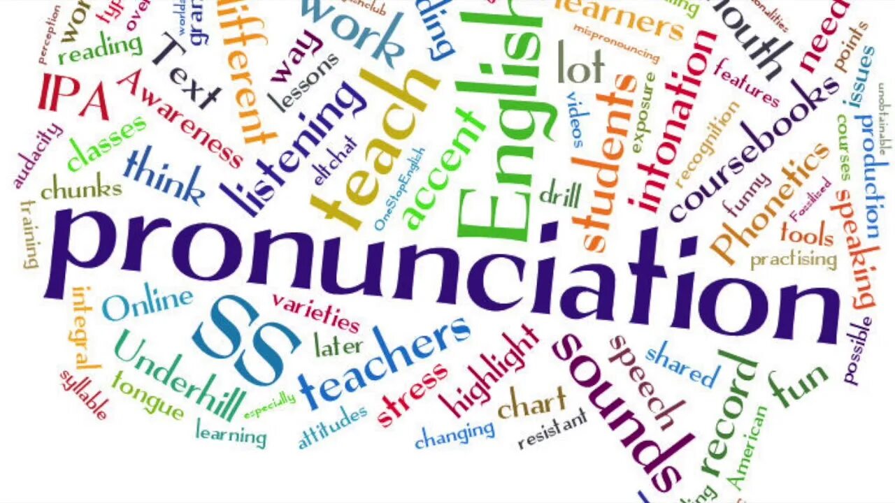 Language pronunciation